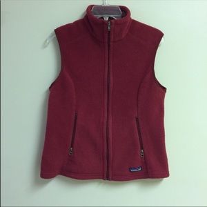 Patagonia Synchilla Women’s Medium Burgundy Vest